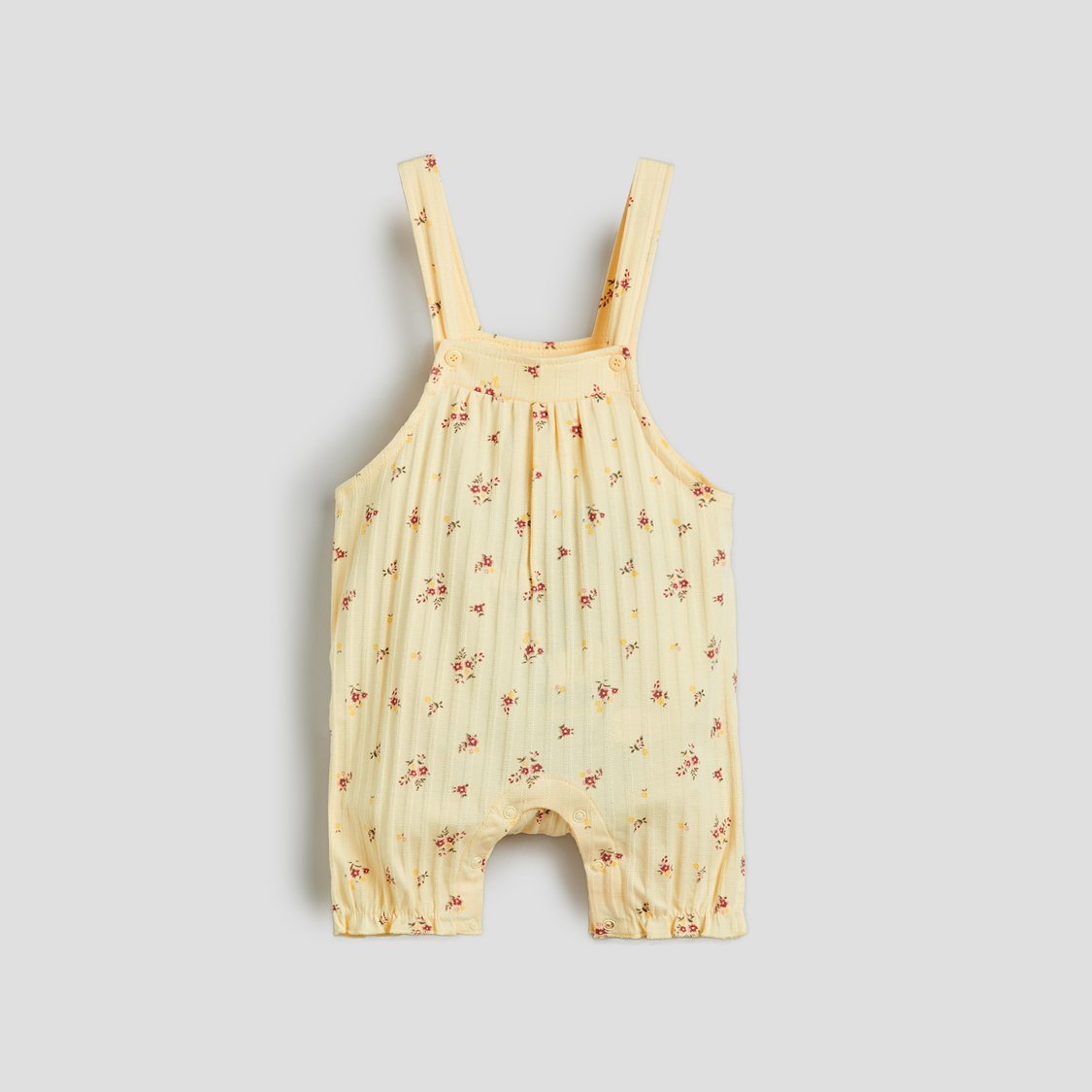Juniors Printed Dungaree and T-shirt Set