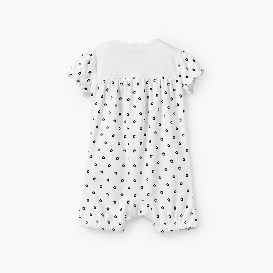 Juniors Floral Print Romper