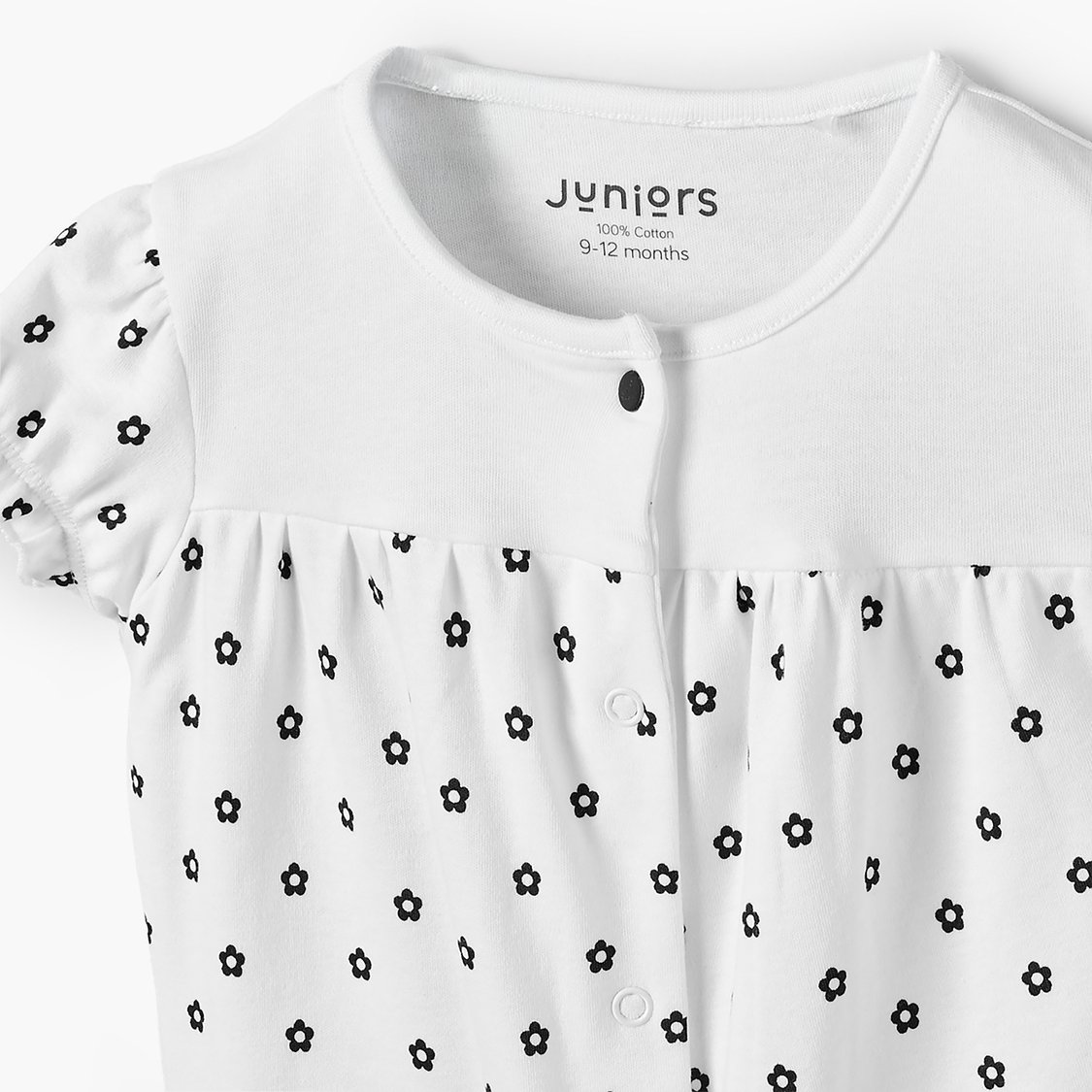 Juniors Floral Print Romper