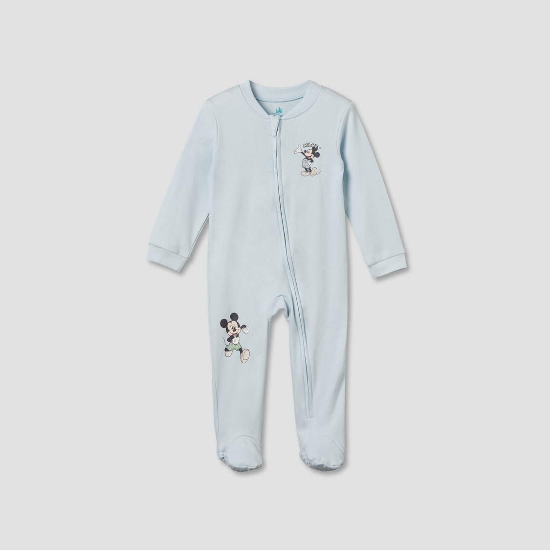 Juniors Mickey Mouse Sleepsuit - Pack of 3