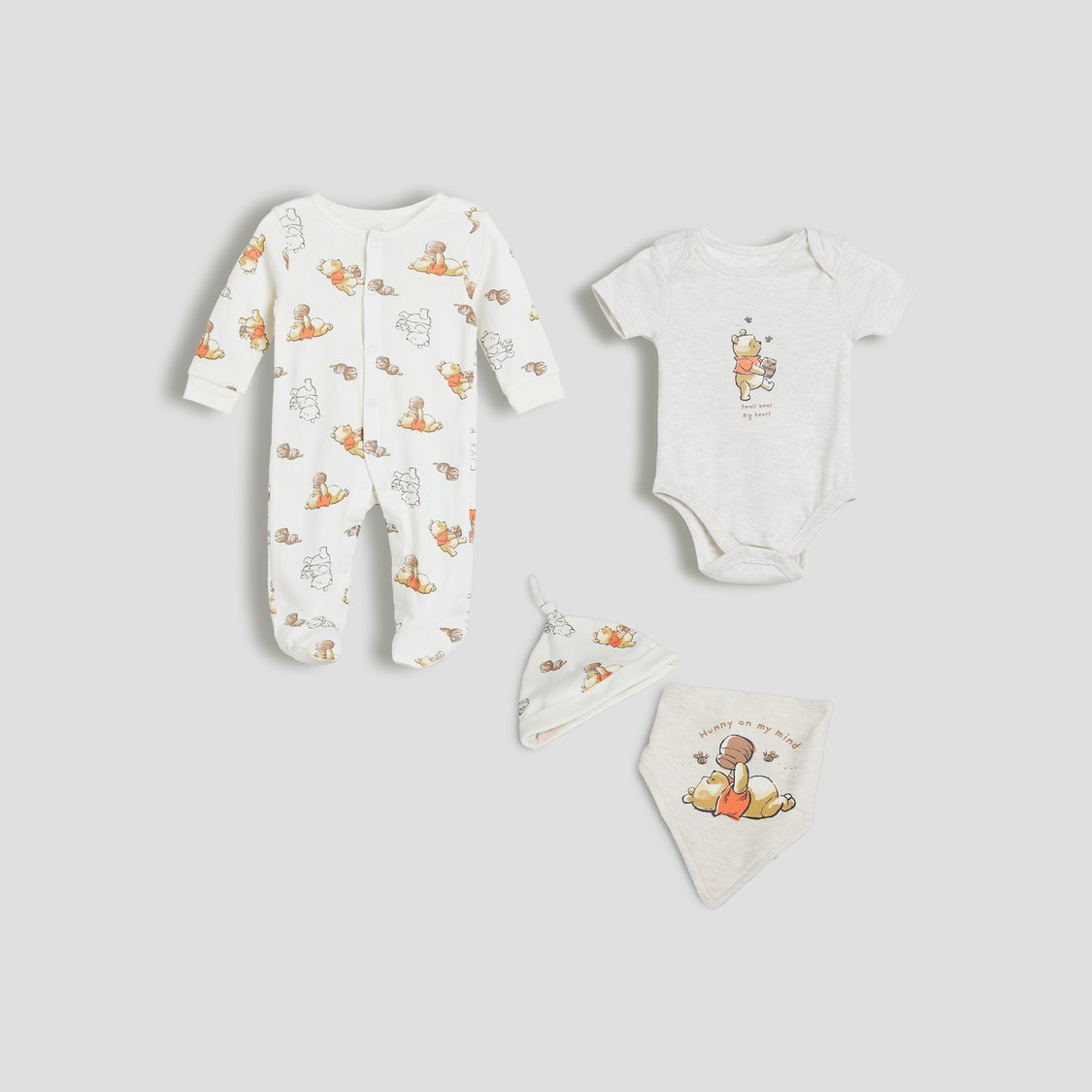 Juniors Disney Winnie The Pooh Sleep Set - Pack of 4