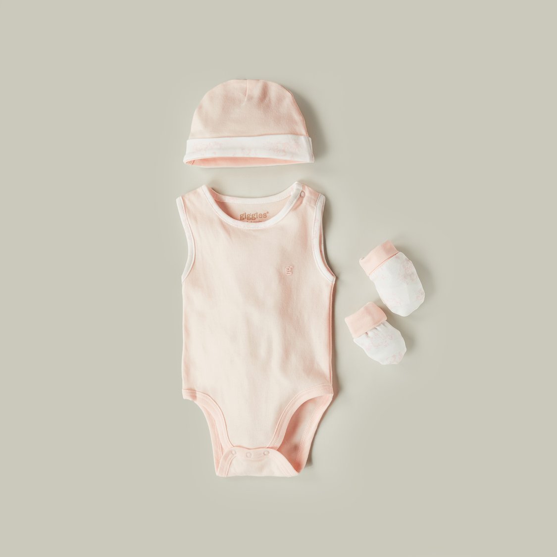 Giggles Printed 6-Piece Clothing Gift Set