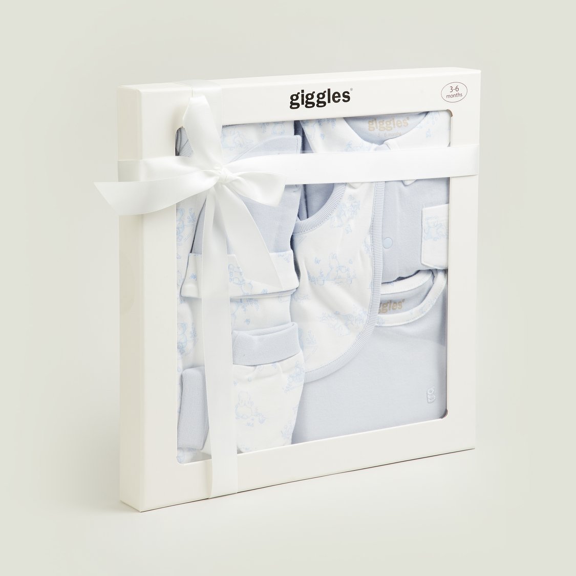 Giggles Printed Clothing Gift Set - Pack of 6