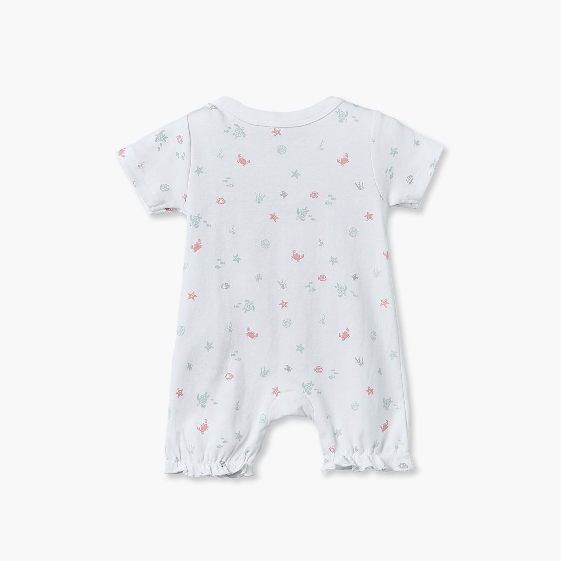 Juniors Aquatic Print Rompers