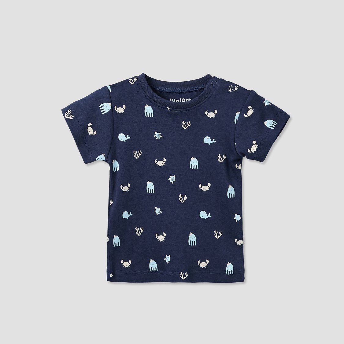 Juniors Printed T-shirt and Shorts Set - Pack of 2