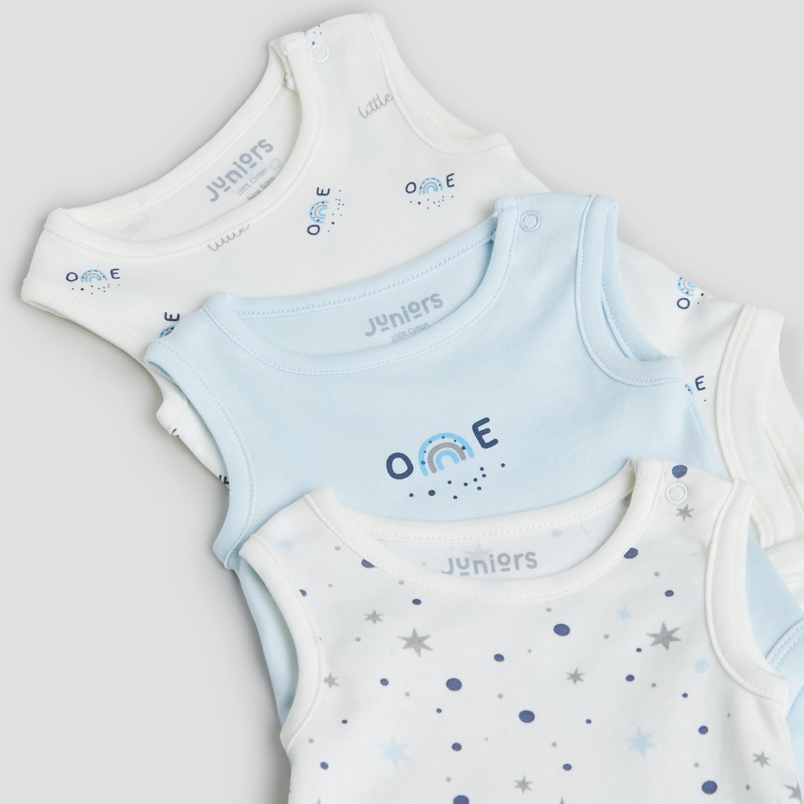 Juniors Printed Bodysuits - Pack of 3