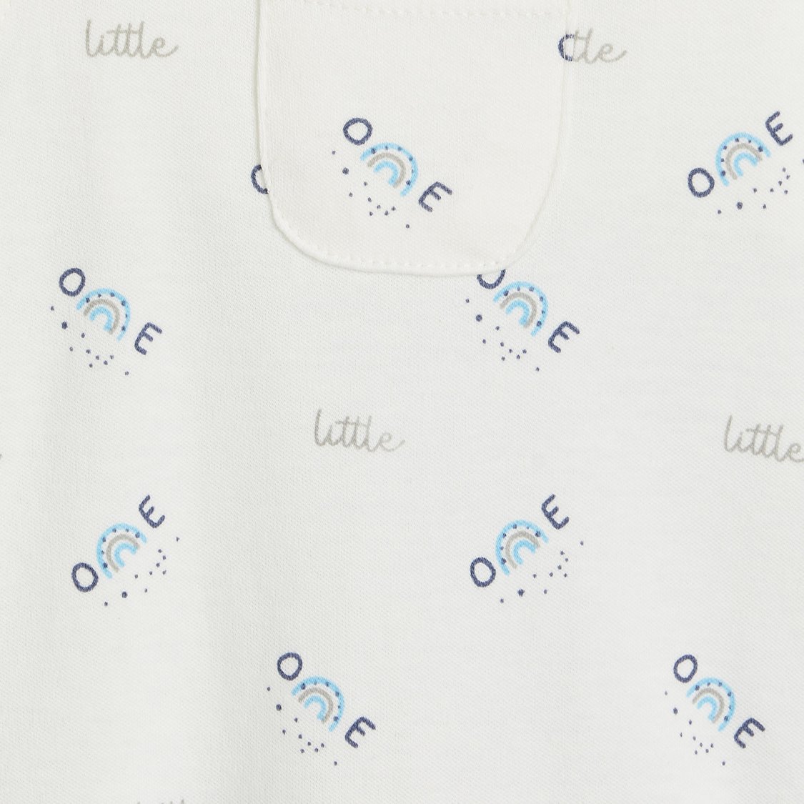 Juniors Printed Dungaree with T-shirt Set