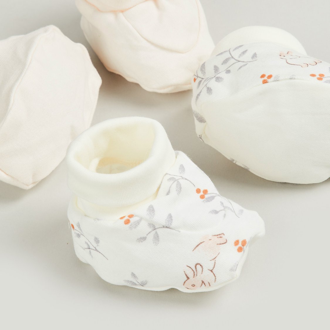 Girls Assorted Booties - Pack of 2