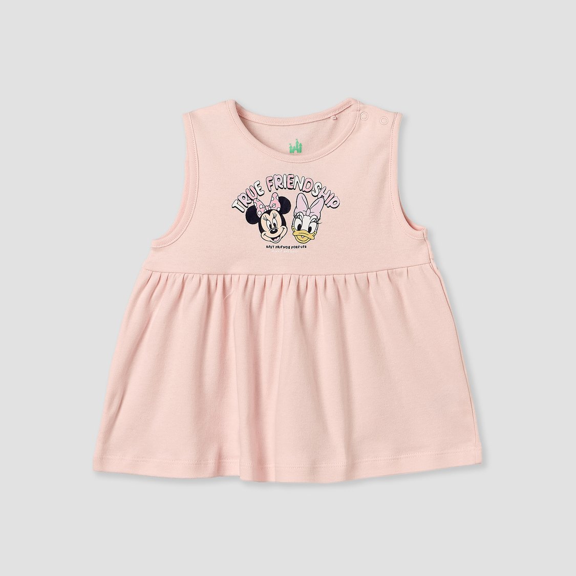 Juniors Minnie Mouse Print A-Line Dresses - Pack of 2