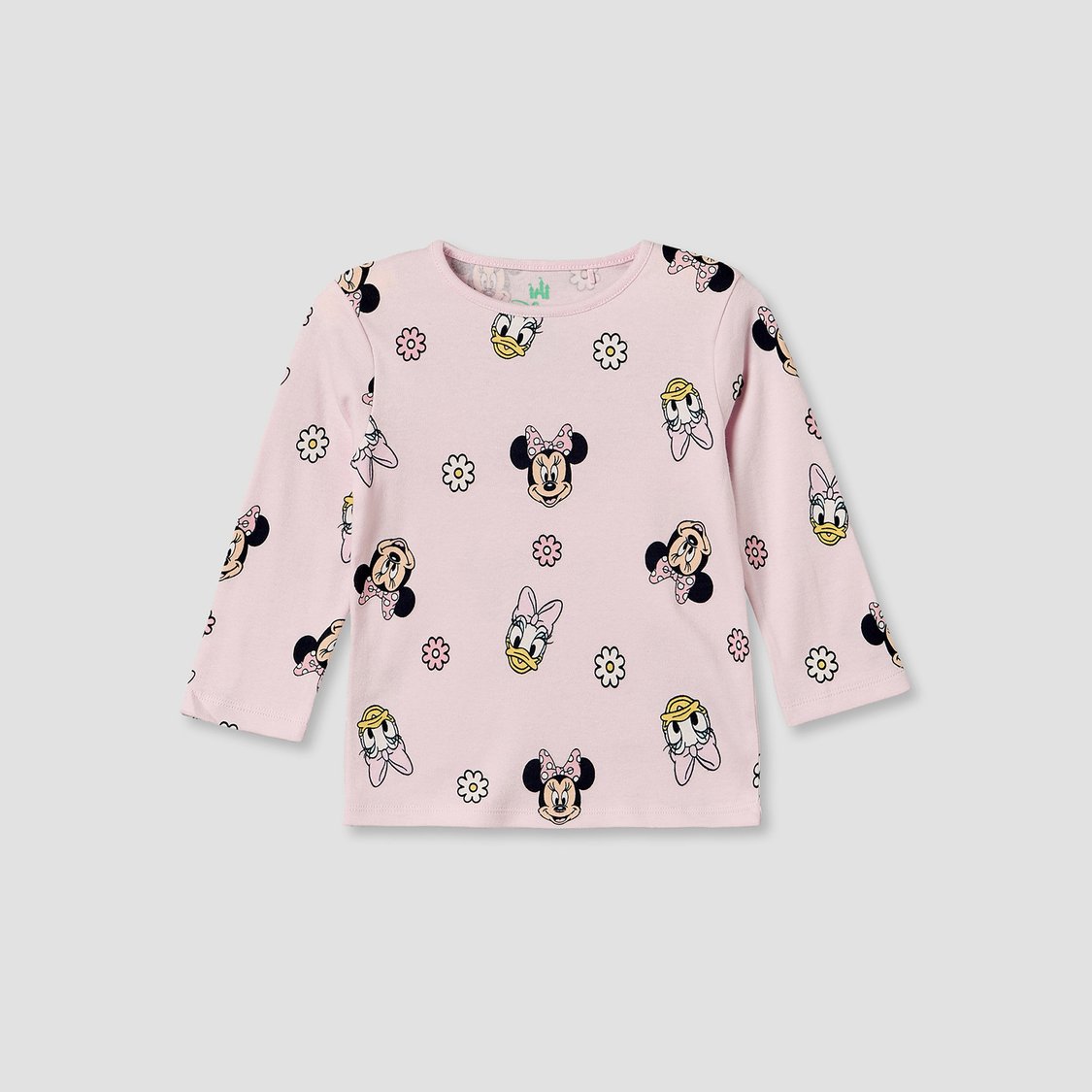 Juniors Minnie Mouse & Daisy Duck Print T-shirt & Pyjama Sets - Pack of 2