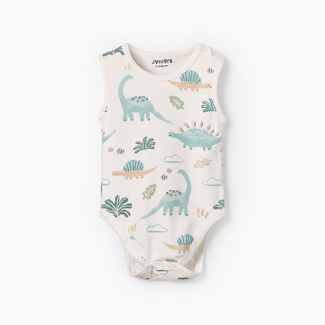 Juniors Dinosaur Print Bodysuit - Pack of 3