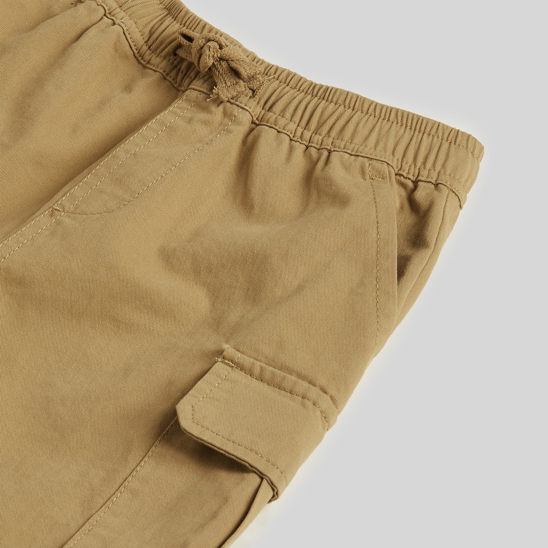 Juniors Solid Cargo Shorts
