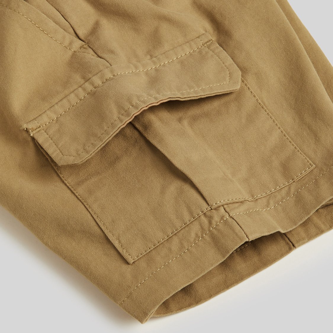 Juniors Solid Cargo Shorts