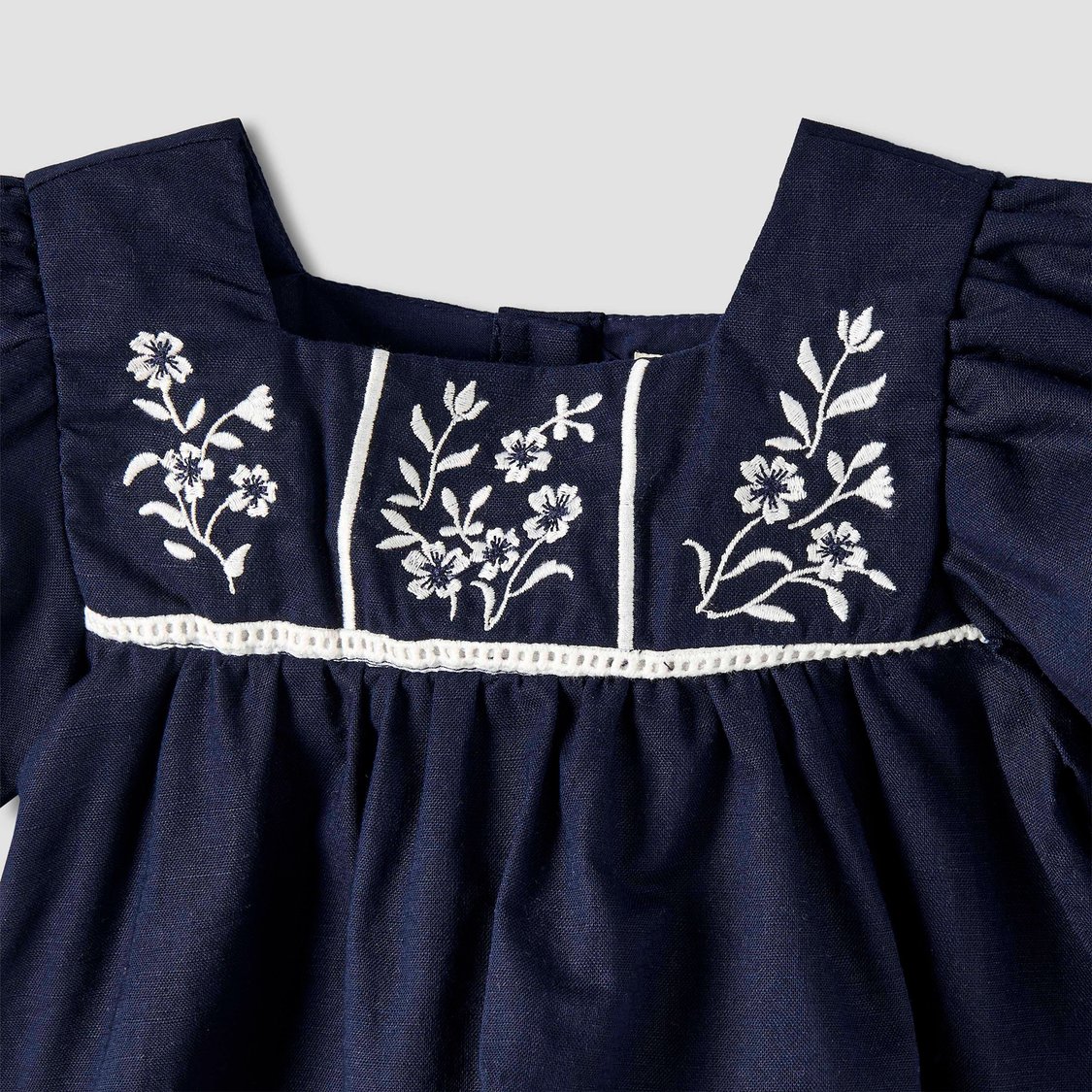 Juniors Embroidered Top