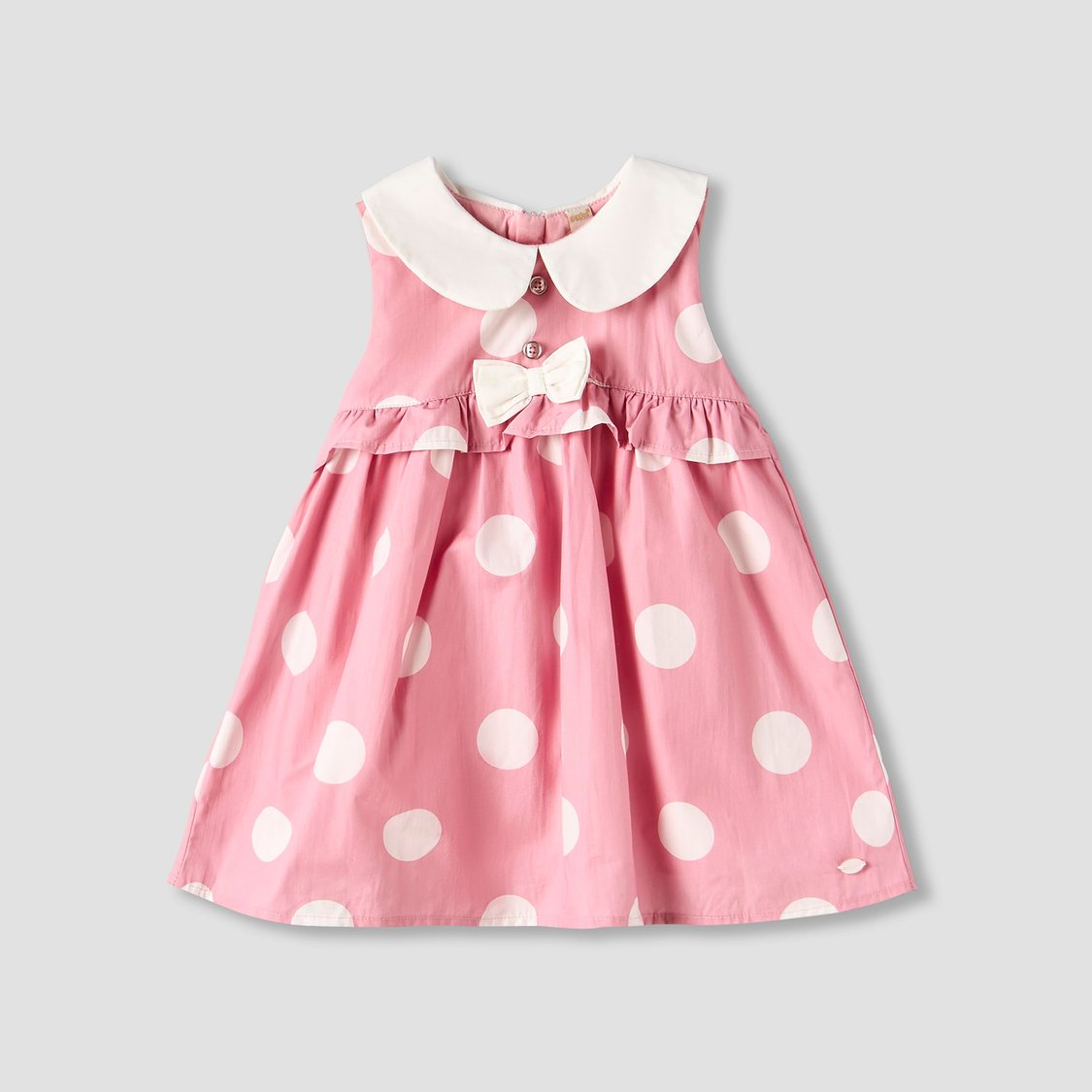 Giggles Polka Dot Print A-line Dress