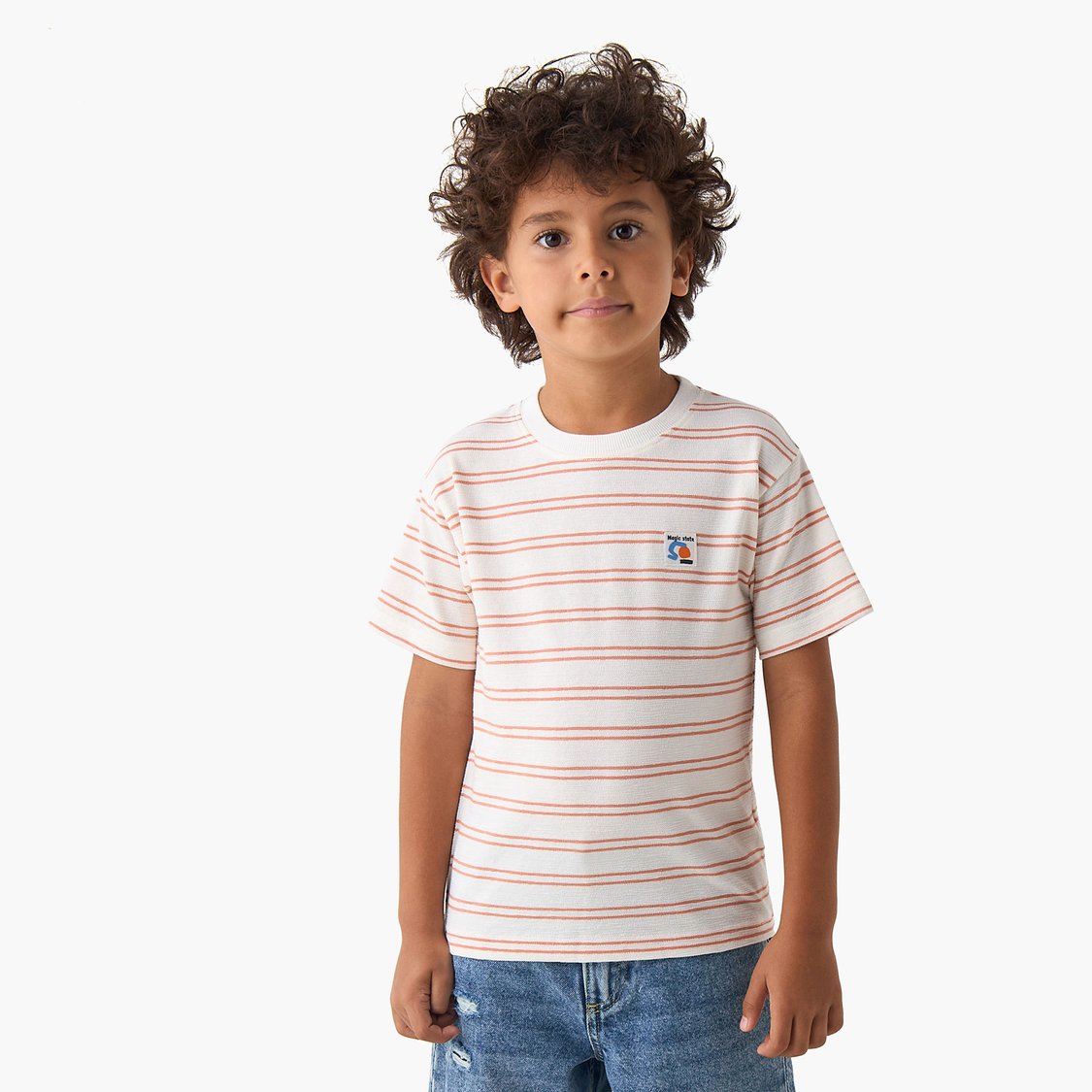 Juniors Striped T-shirt