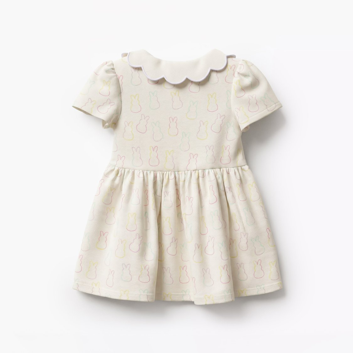Juniors Bunny Print A-line Dress