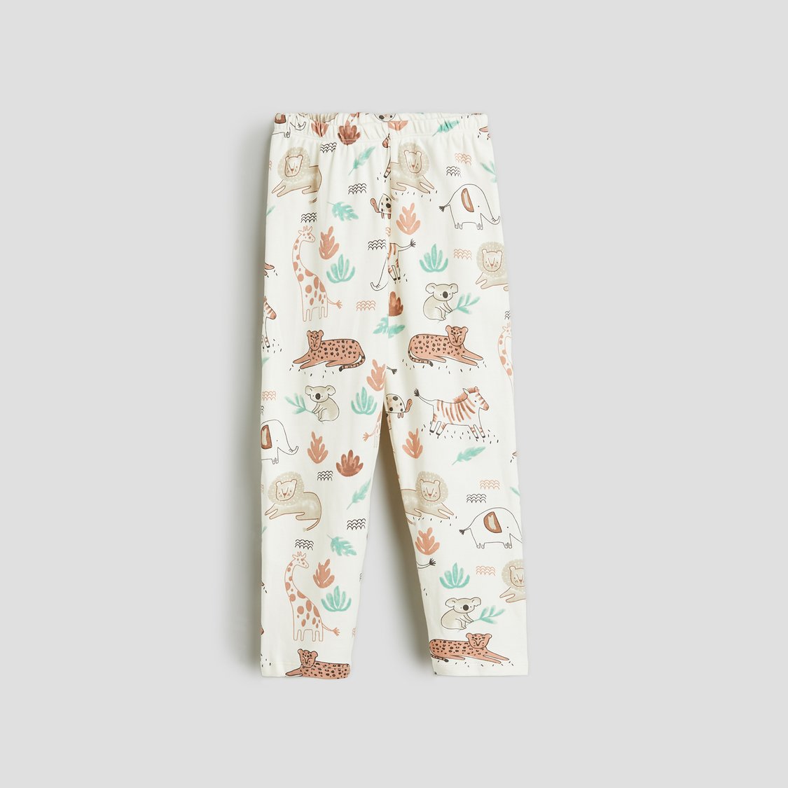 Juniors Animal Print T-shirt and Pyjama Set