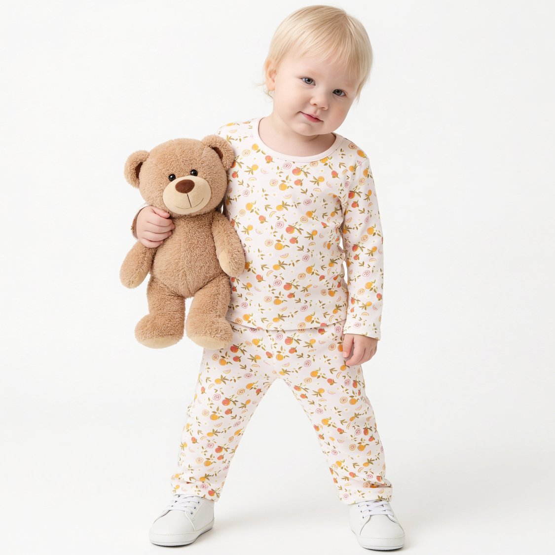 Juniors Printed T-shirt and Pyjama Set
