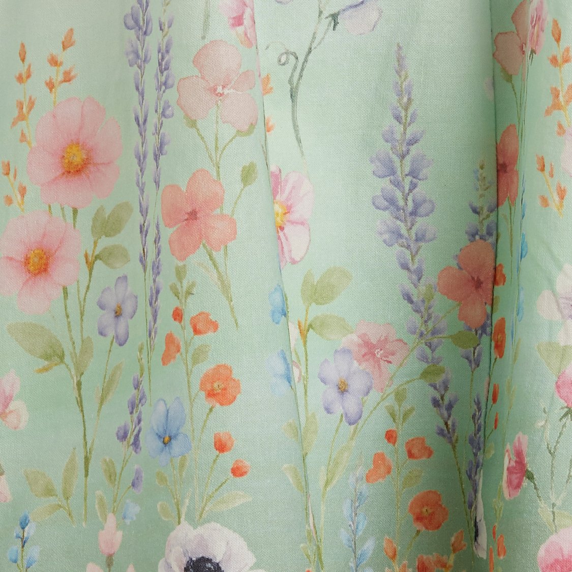 Juniors Floral Print A-line Dress