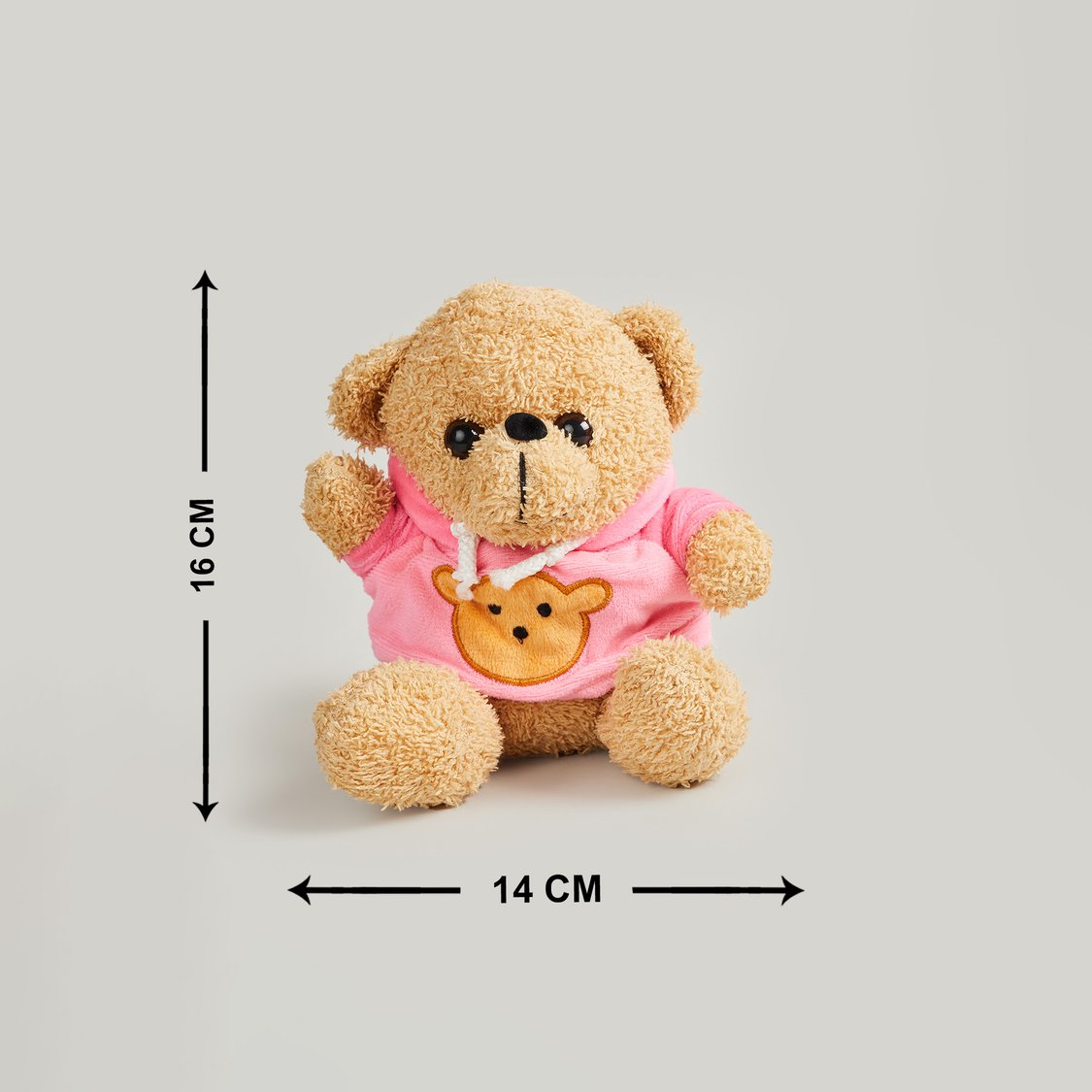Juniors Teddy Bear with Hoodie Soft Toy