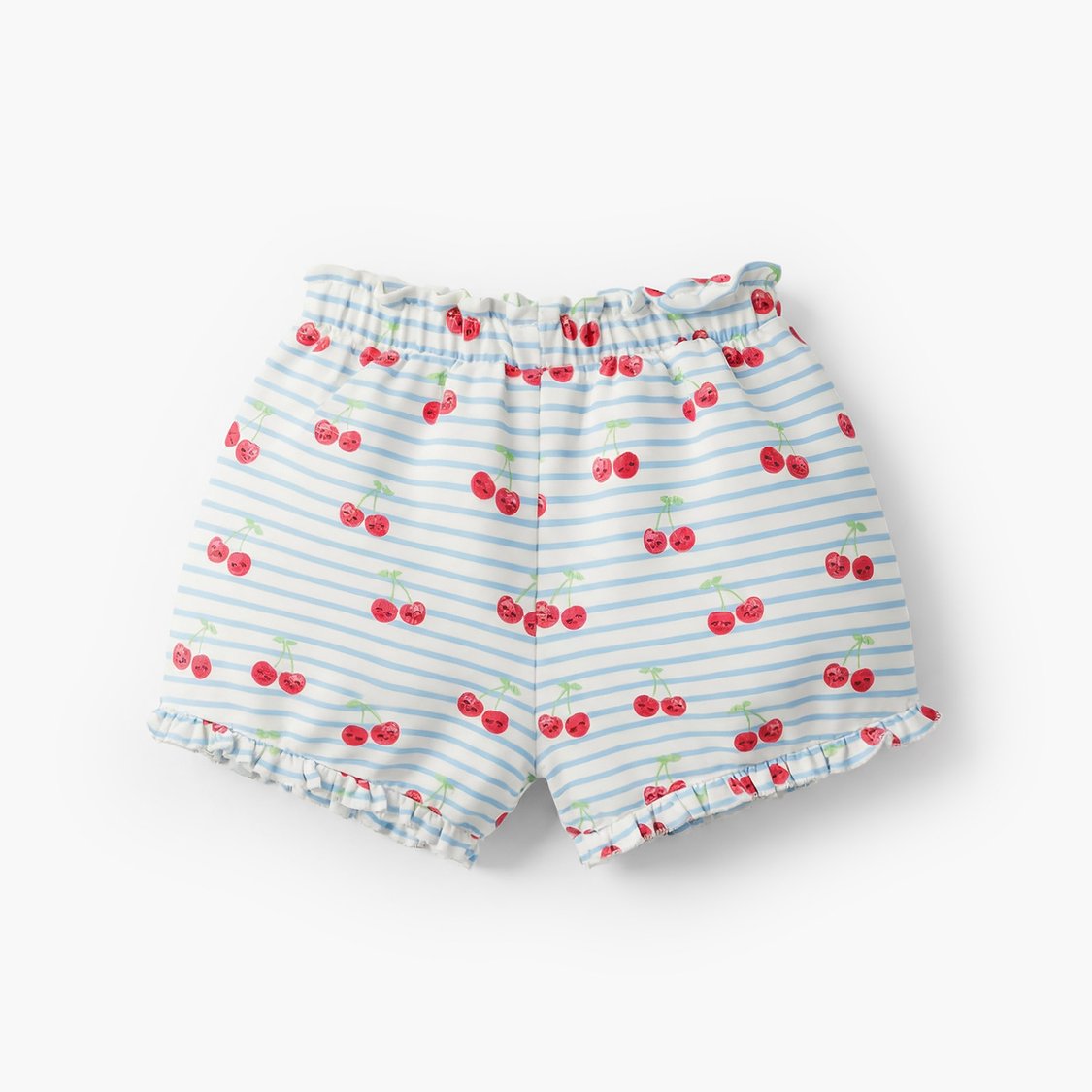 Juniors Cherry Print Elasticated Shorts
