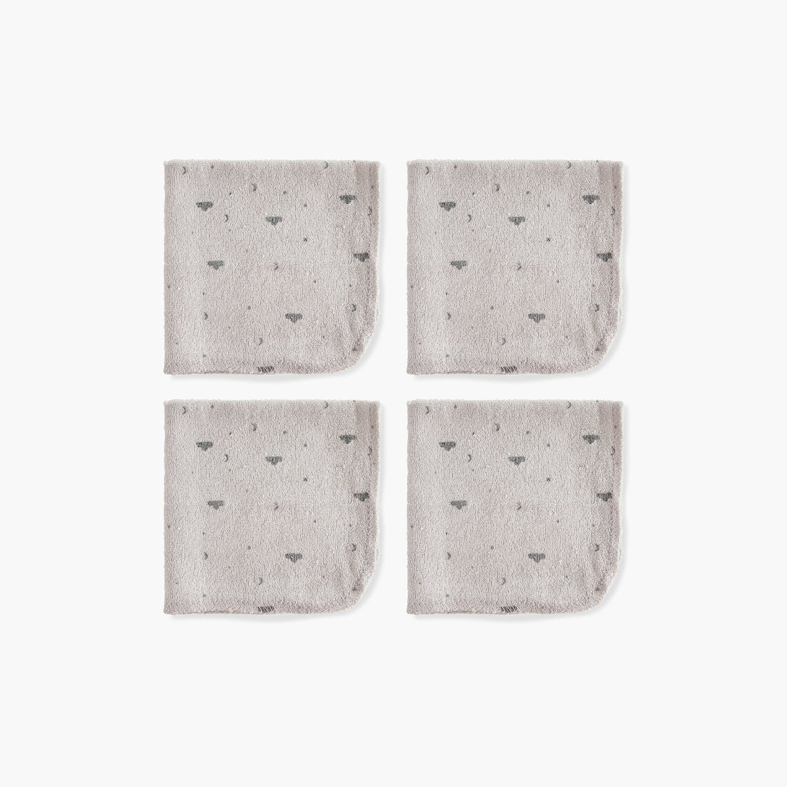 Juniors 12-Piece Assorted Wash Cloth Set - 27x25cm