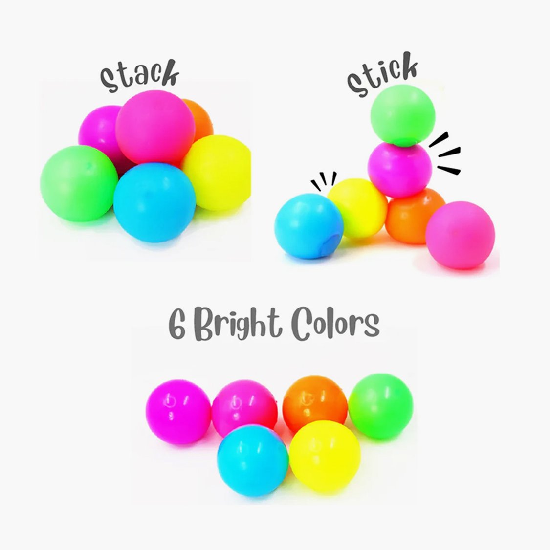 Scoobies Glow in the Dark Squishy Balls