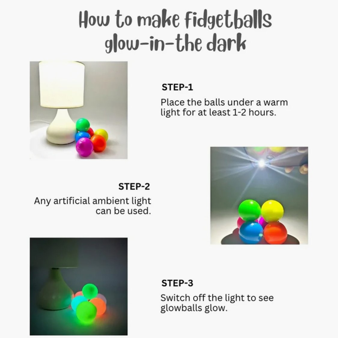 Scoobies Glow in the Dark Squishy Balls
