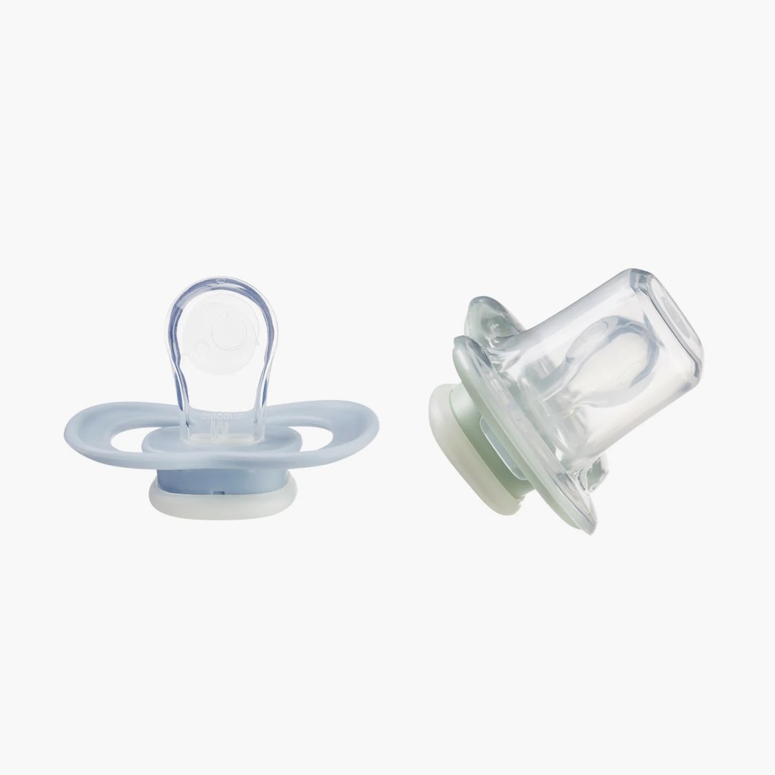 B.Box Glow in the Dark Silicone Pacifiers - Size 1 - Pack of 2