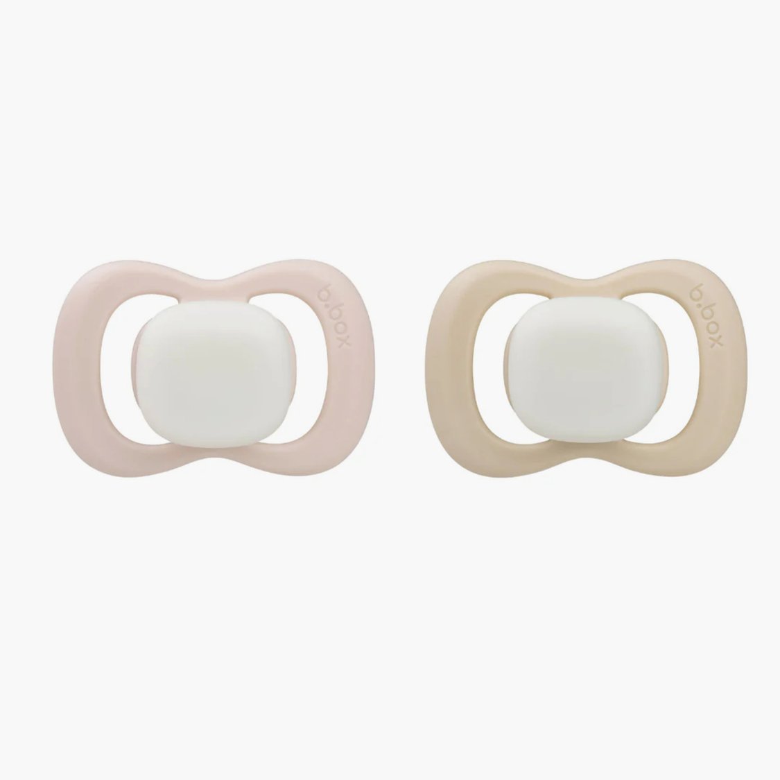 B.Box Glow in the Dark Silicone Pacifiers - Size 1 - Pack of 2