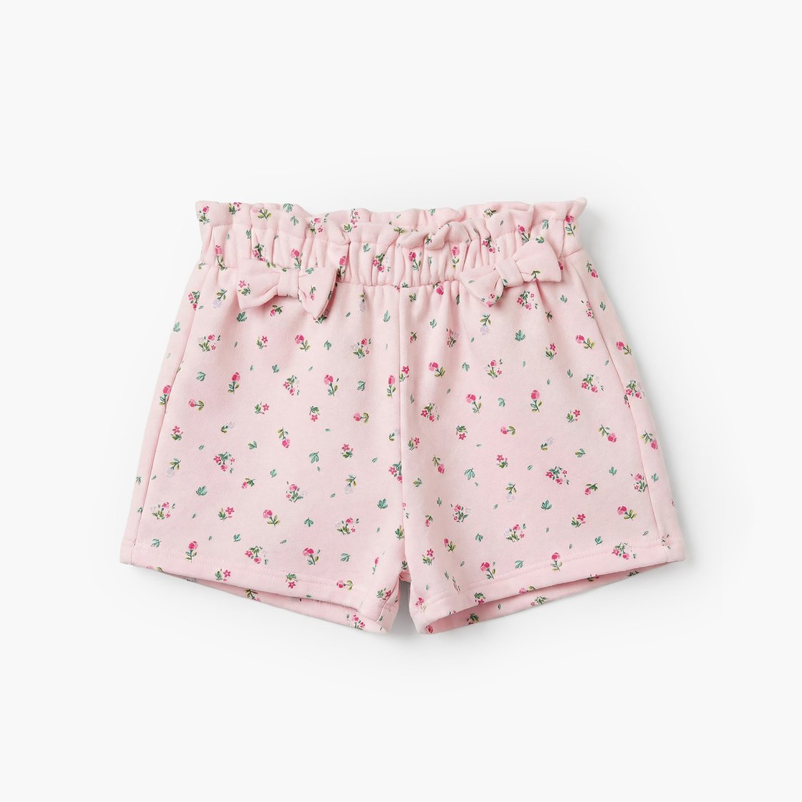 Juniors Assorted Paperbag Waist Shorts - Pack of 2