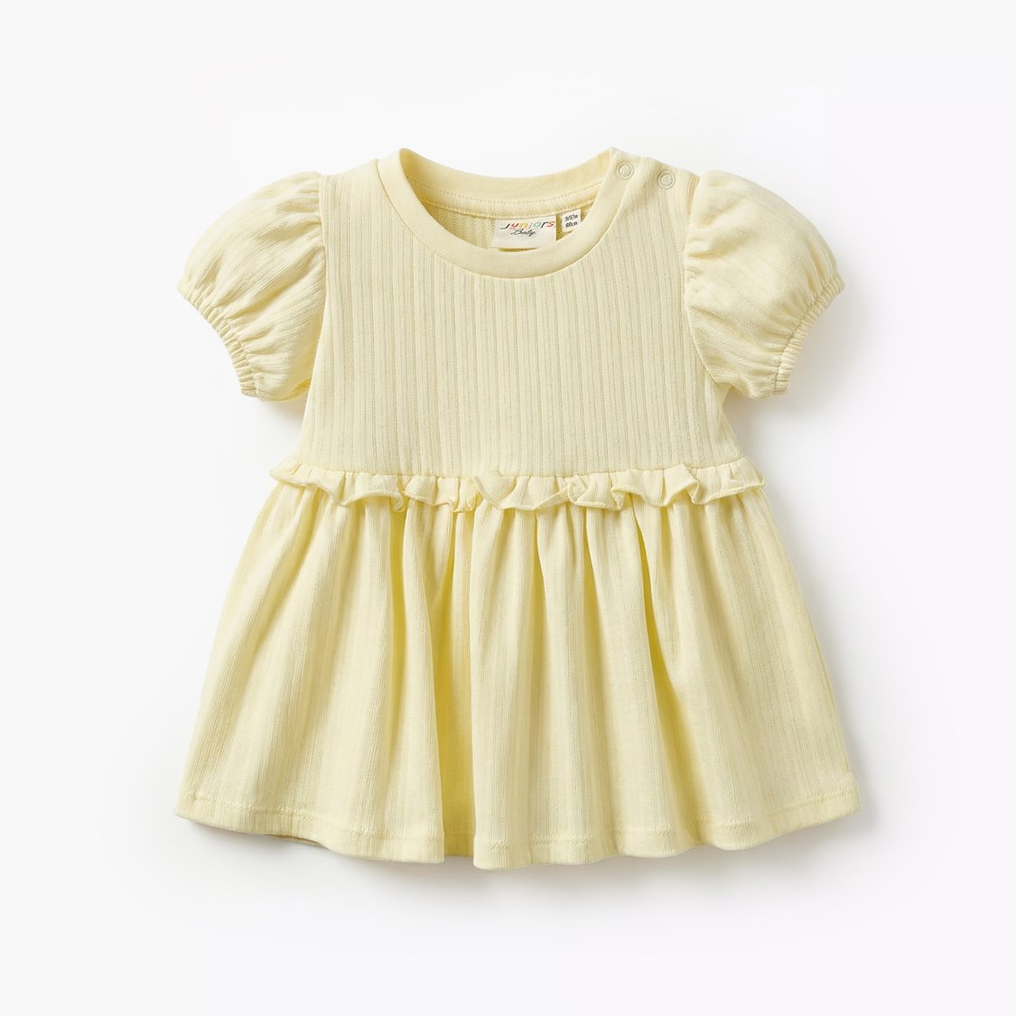 Juniors Ribbed A-line Dress