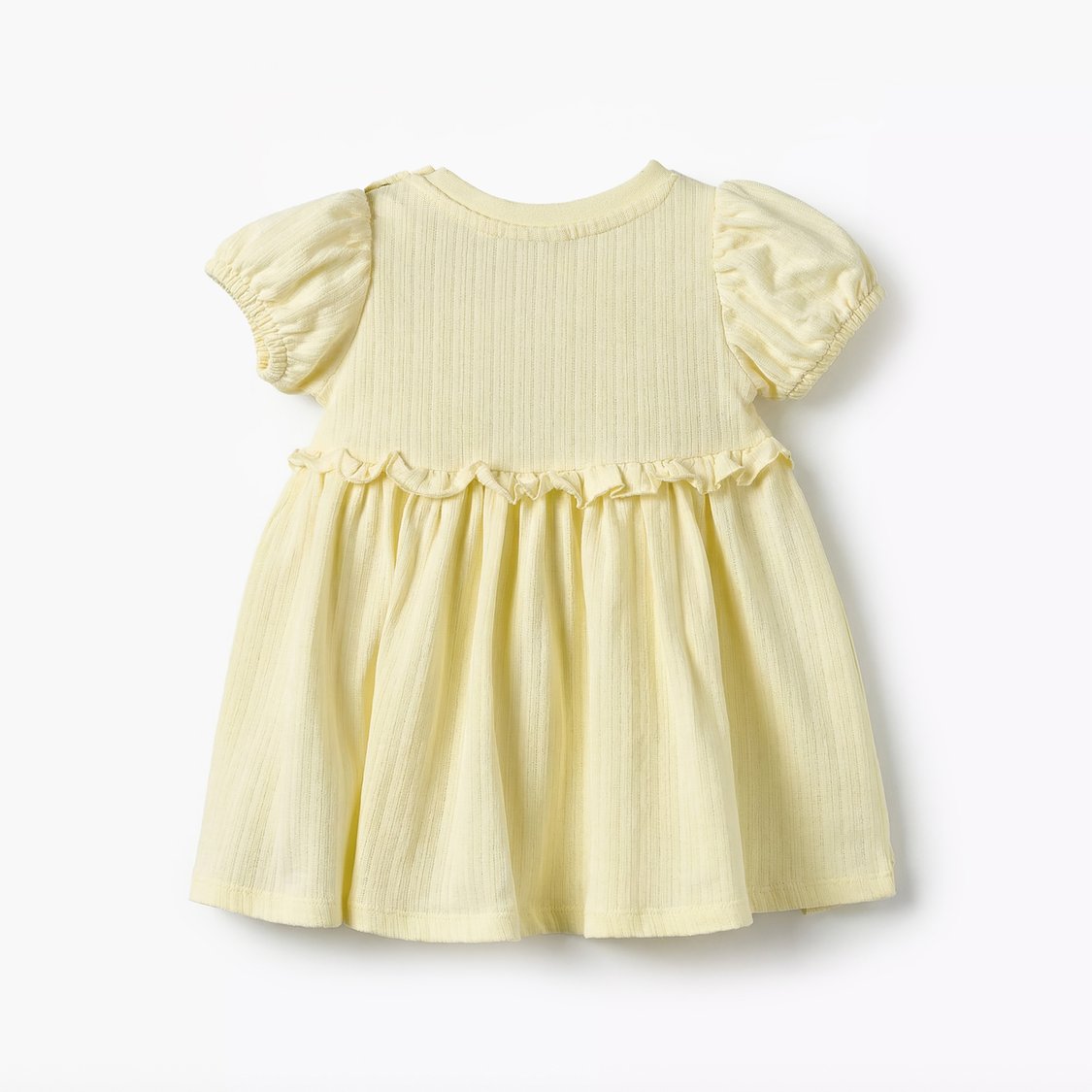 Juniors Ribbed A-line Dress