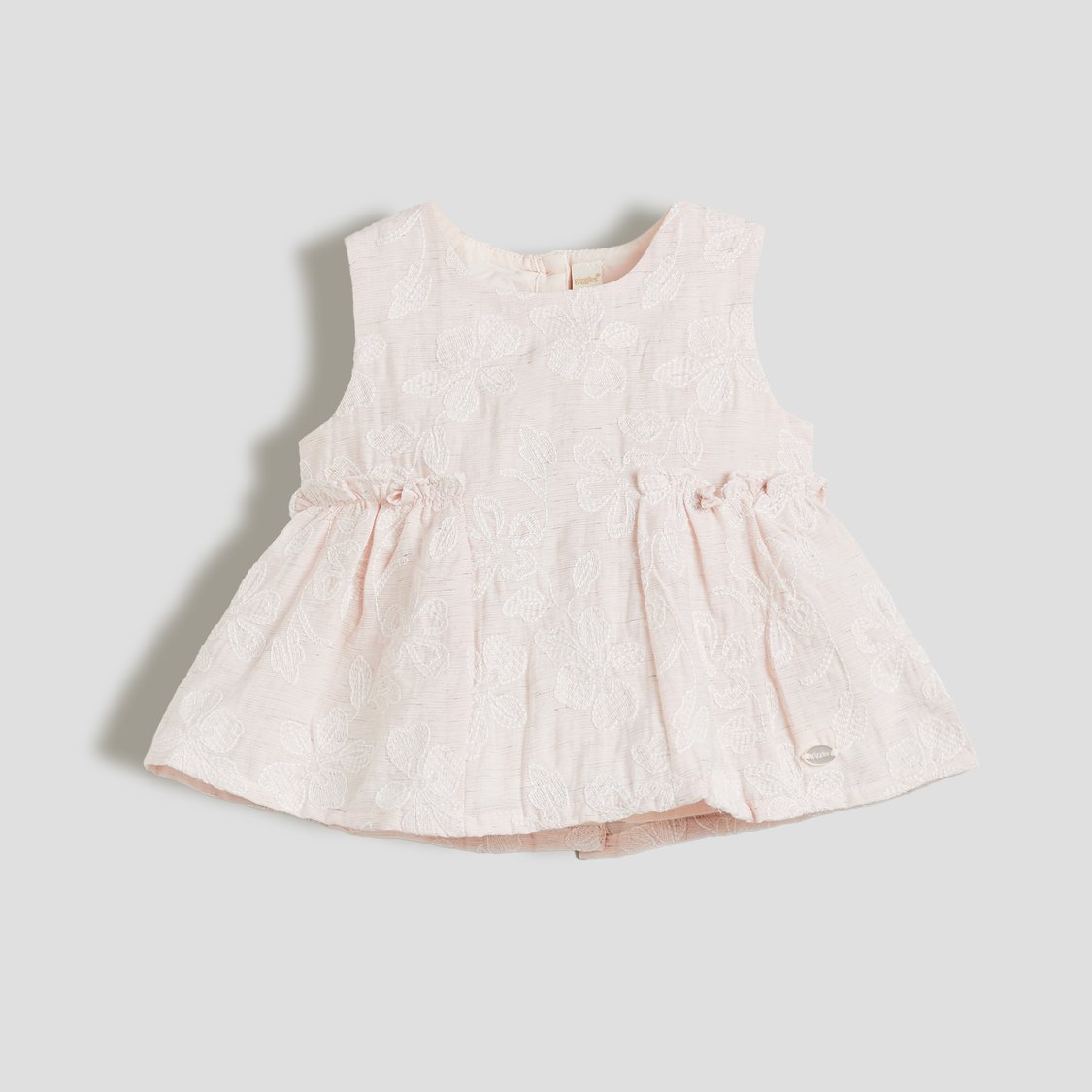Giggles Embroidered A-Line Top and Shorts Set