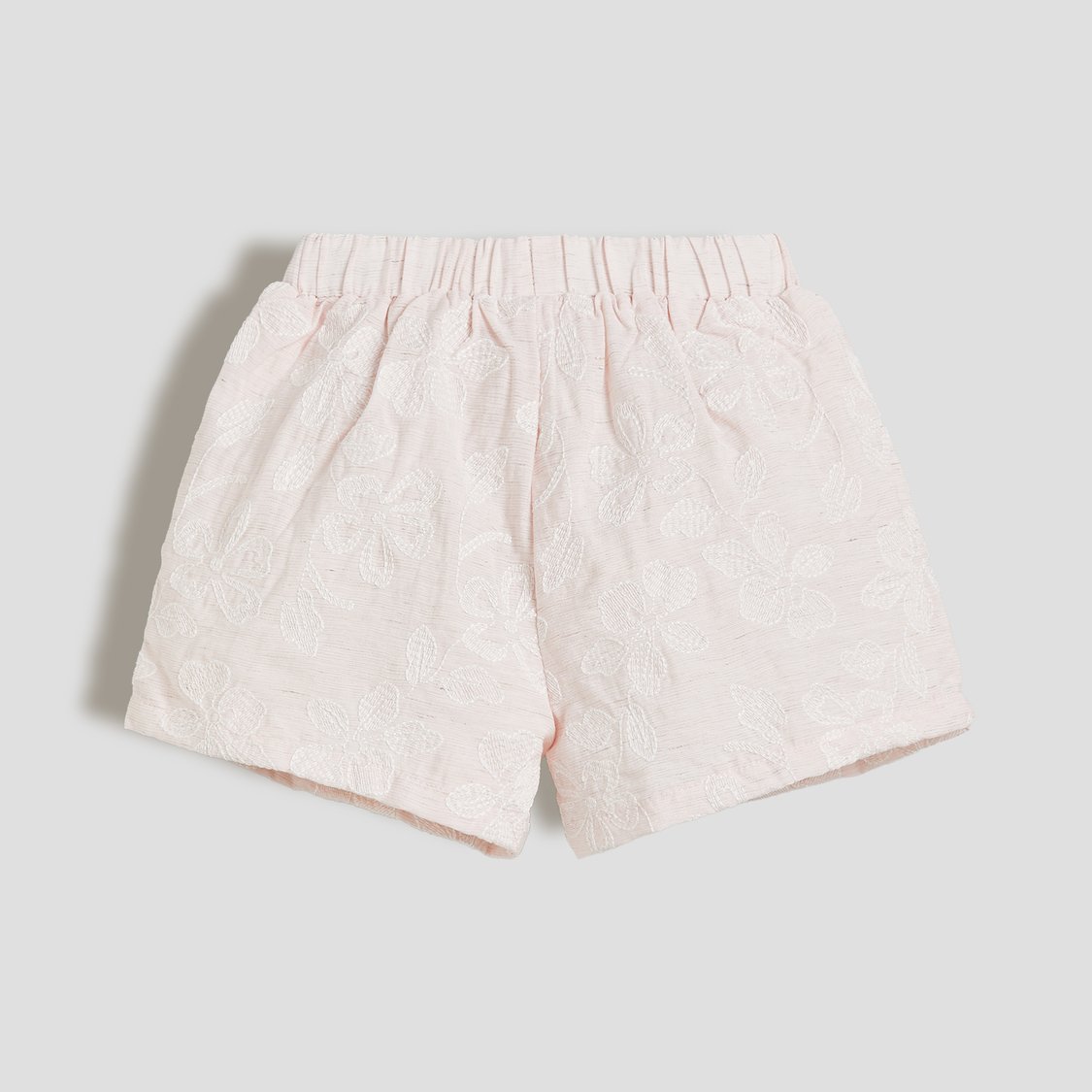 Giggles Embroidered A-Line Top and Shorts Set