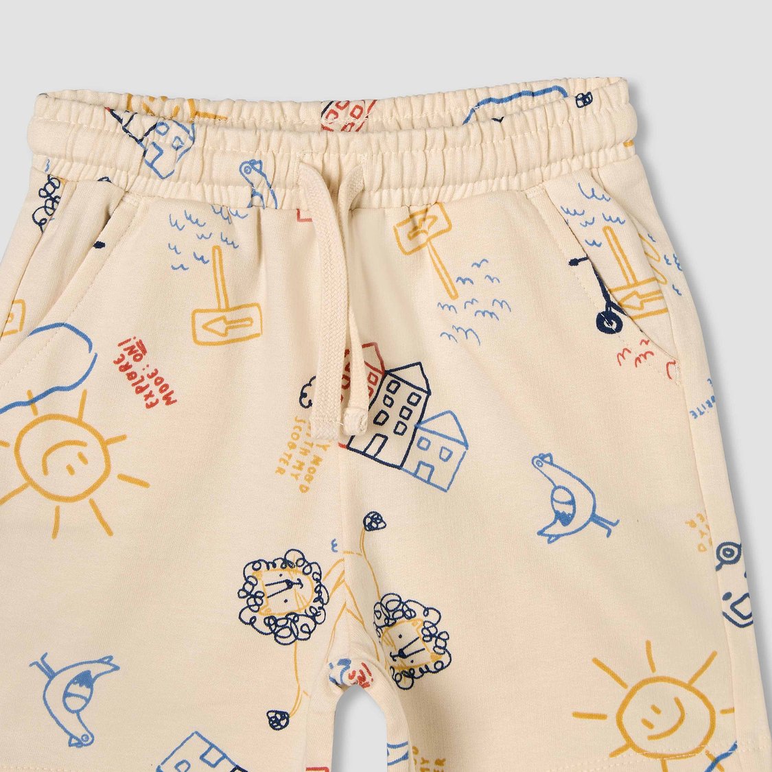 Juniors Printed T-shirt and Shorts Set