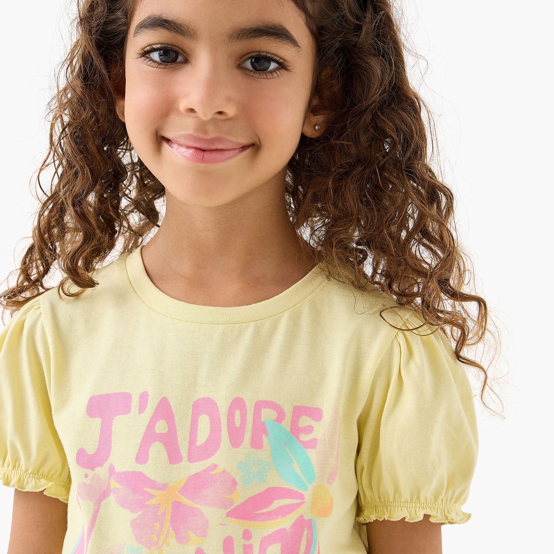 Juniors Graphic Print T-shirts - Pack of 2