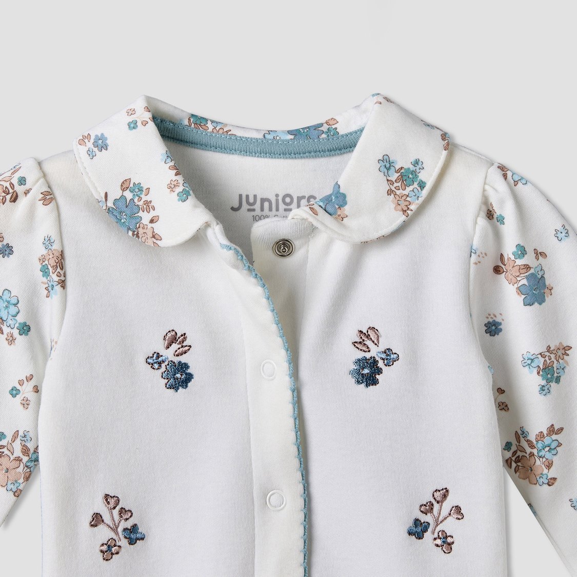 Juniors Floral Print Sleepsuit