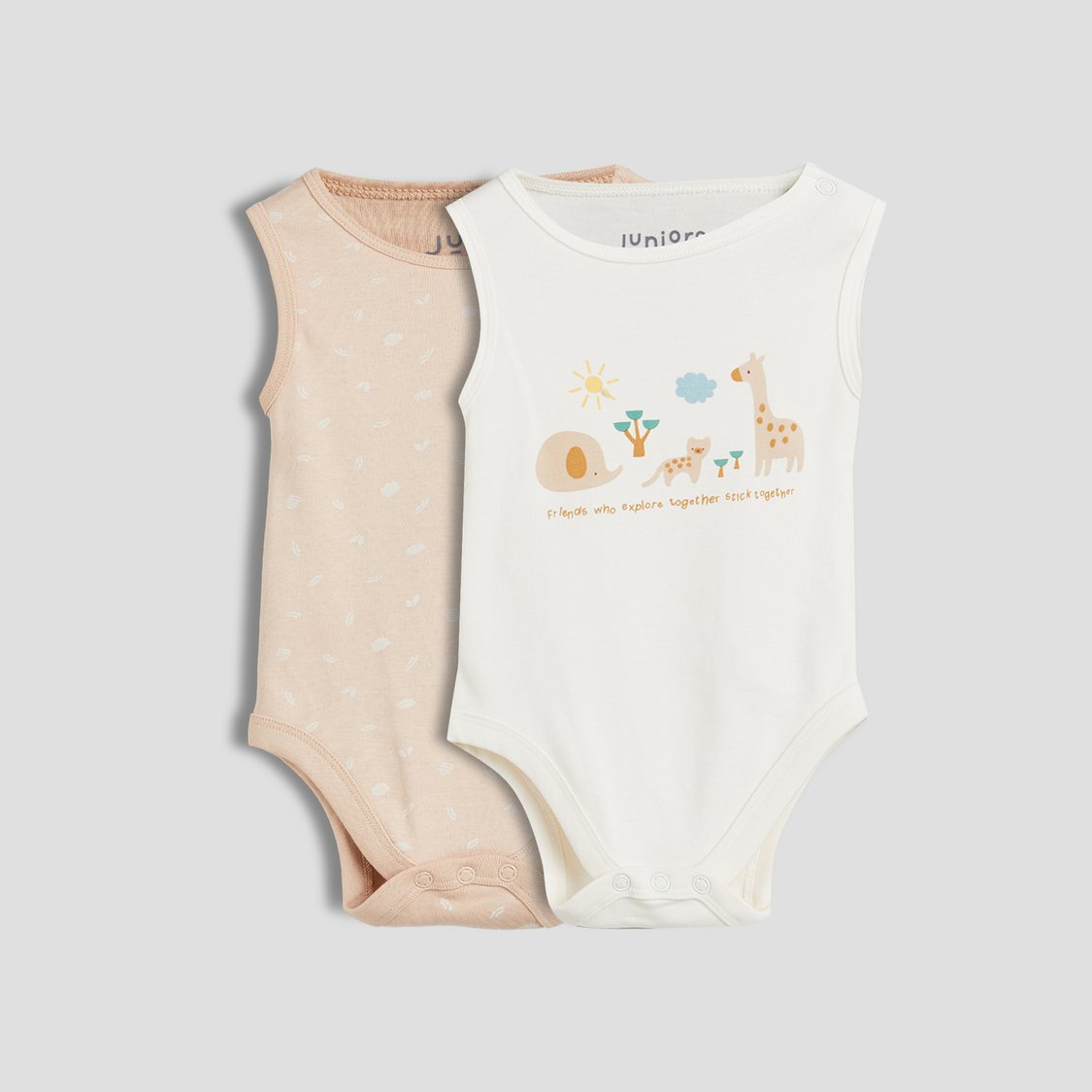 Juniors Printed Bodysuit - Pack of 2