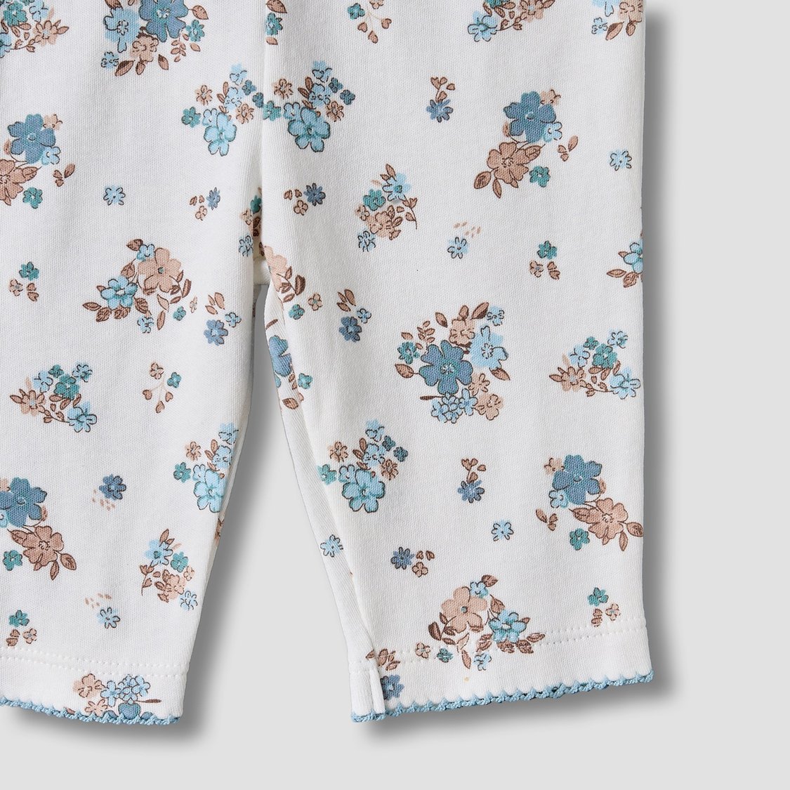 Juniors Floral Print Shirt with Pyjama Set