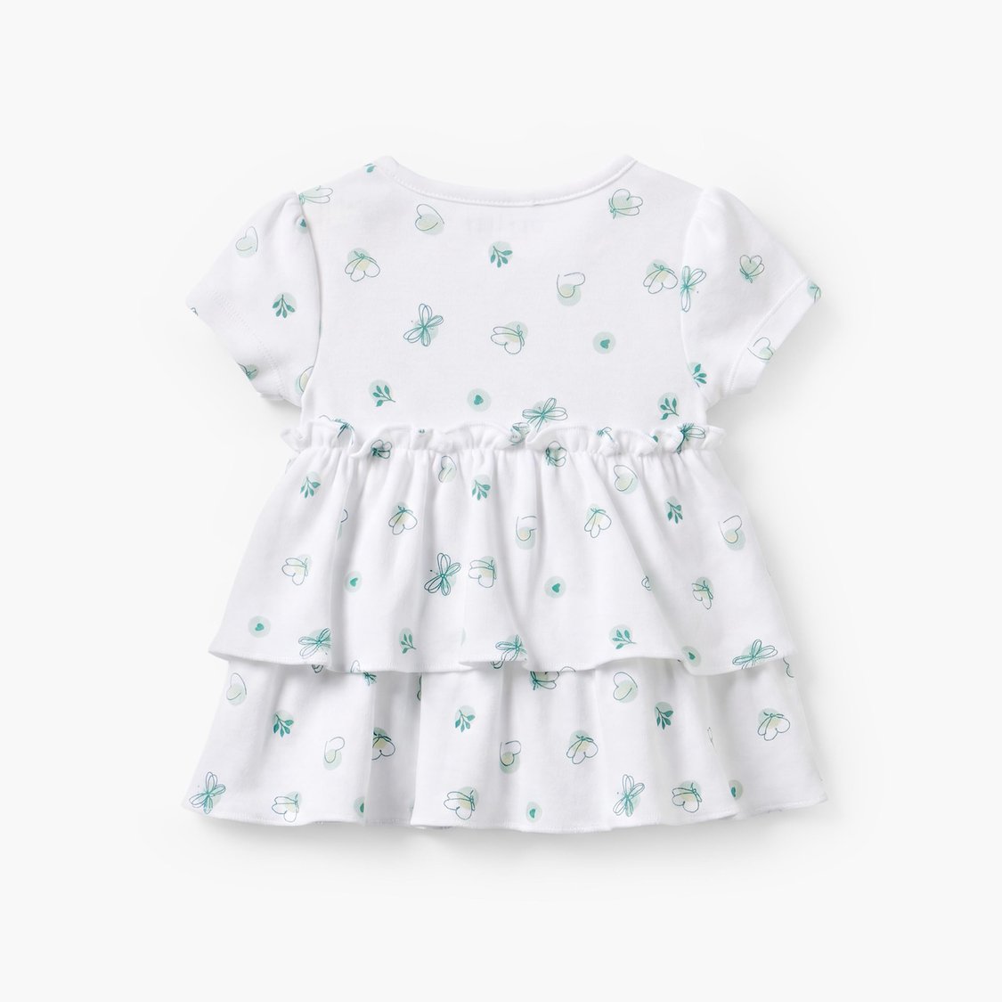 Juniors Printed Top and Pyjama Set