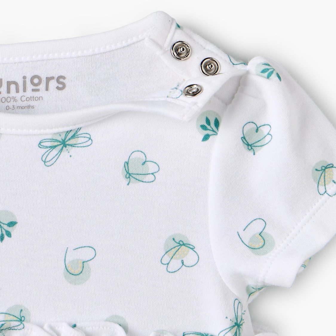 Juniors Printed Top and Pyjama Set