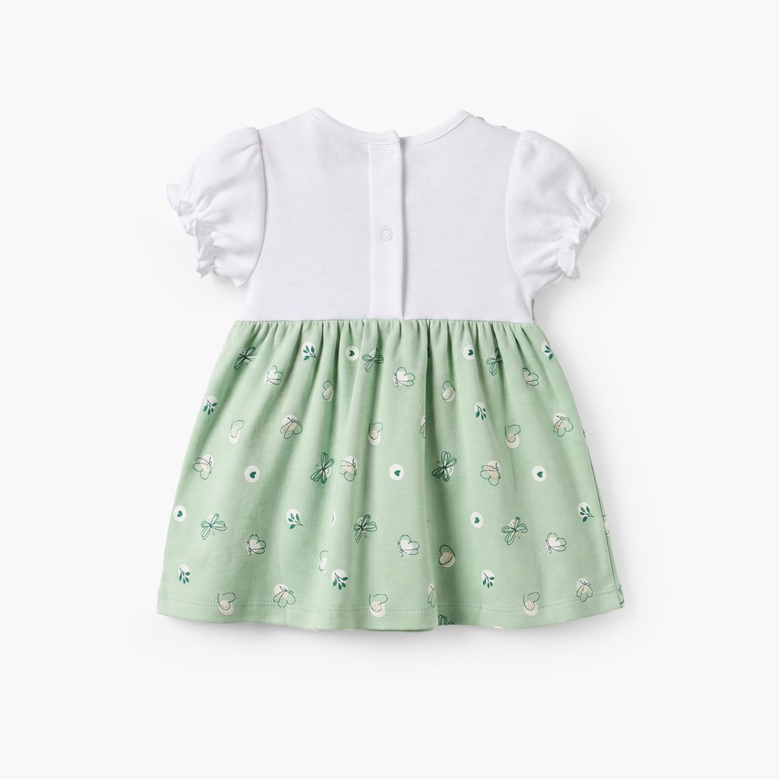 Juniors Butterfly Print Dress
