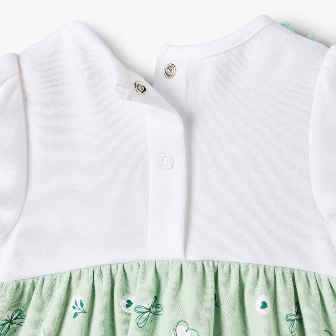 Juniors Butterfly Print Dress