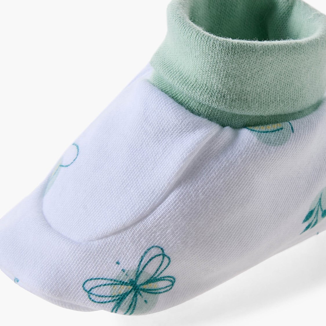 Juniors Butterfly Print Booties