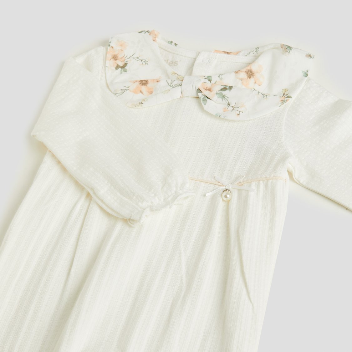 Giggles Embroidered Sleepsuit
