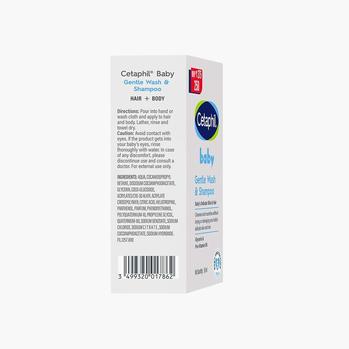 Cetaphil Baby Gentle Wash and Shampoo - 50ml