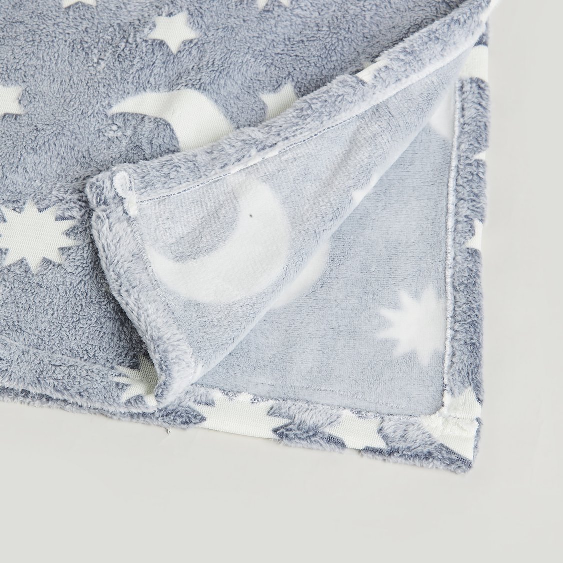 Juniors Glow in the Dark Raschel Blanket - 150x100cm
