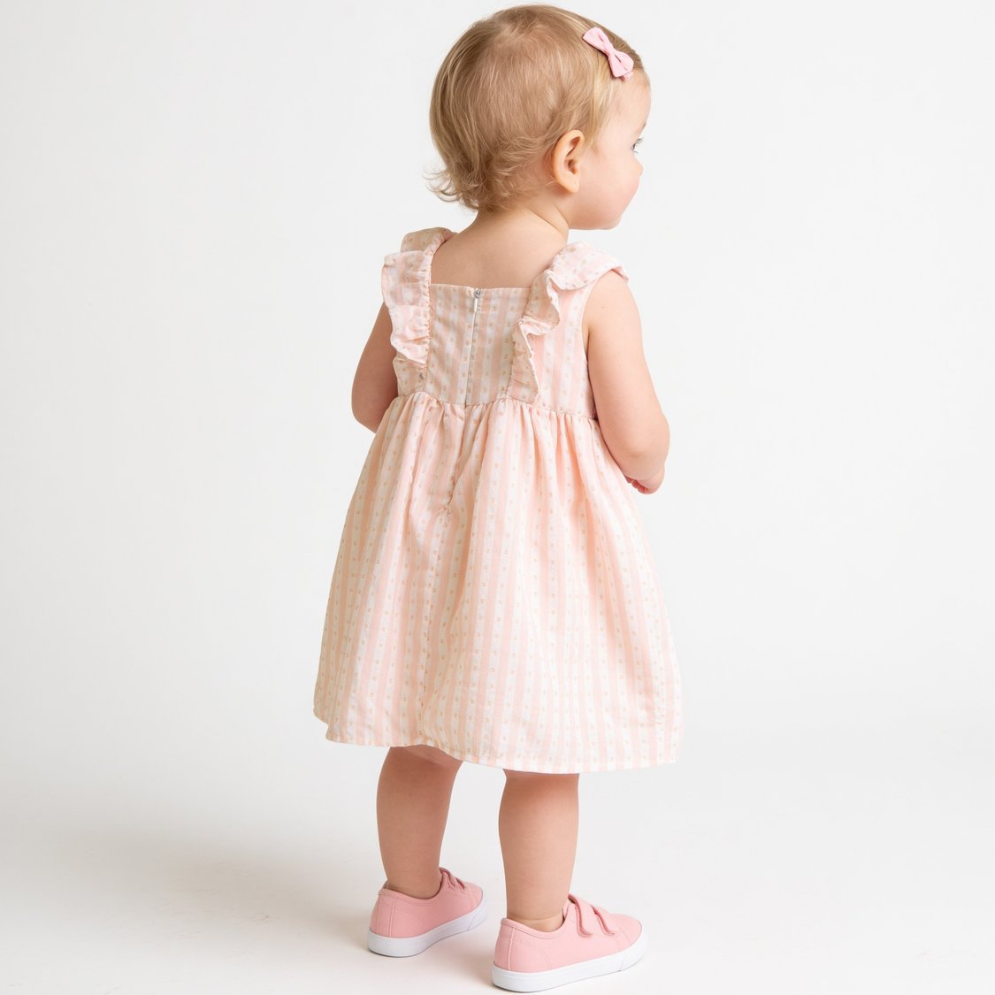 Juniors Swiss Dots Dress
